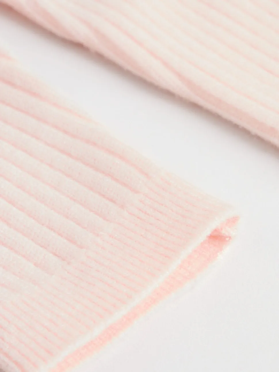Lichtroze - Gebreide babytrui en leggings set 2 -delig (0mnd -3jr)