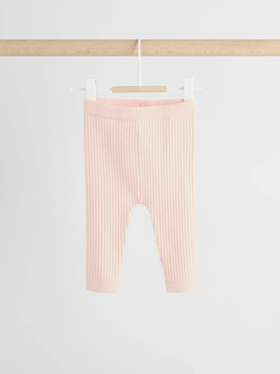 Lichtroze - Gebreide babytrui en leggings set 2 -delig (0mnd -3jr)