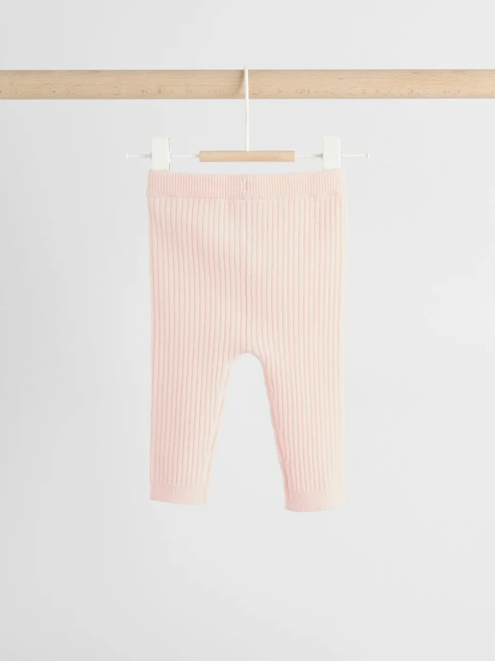 Lichtroze - Gebreide babytrui en leggings set 2 -delig (0mnd -3jr)
