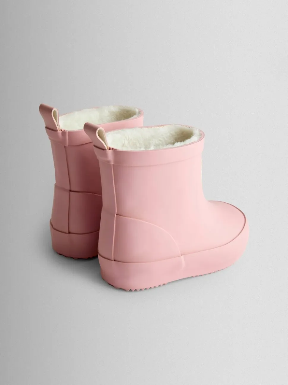 Lichtroze - JoJo Maman Bébé Print Cosy Short Wellies