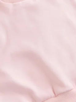 Light Pink House - Sweatshirt met ronde hals (3 mnd-7 jr)