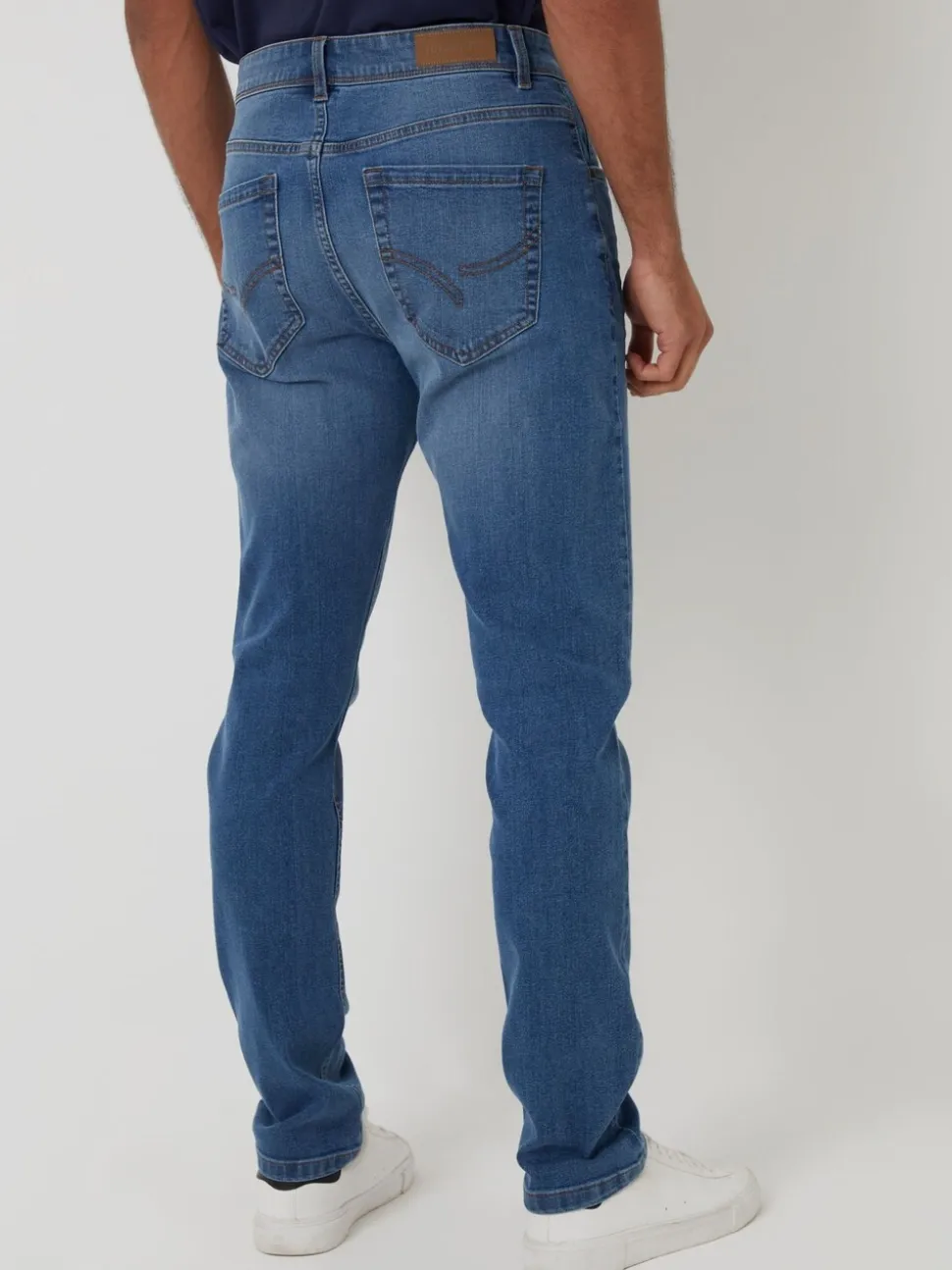 Light wash - Threadbare - Slim-fit jeans met stretch