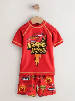 Lightening McQueen - Set van surfhemdje en zwembroek (3mnd -7jr)