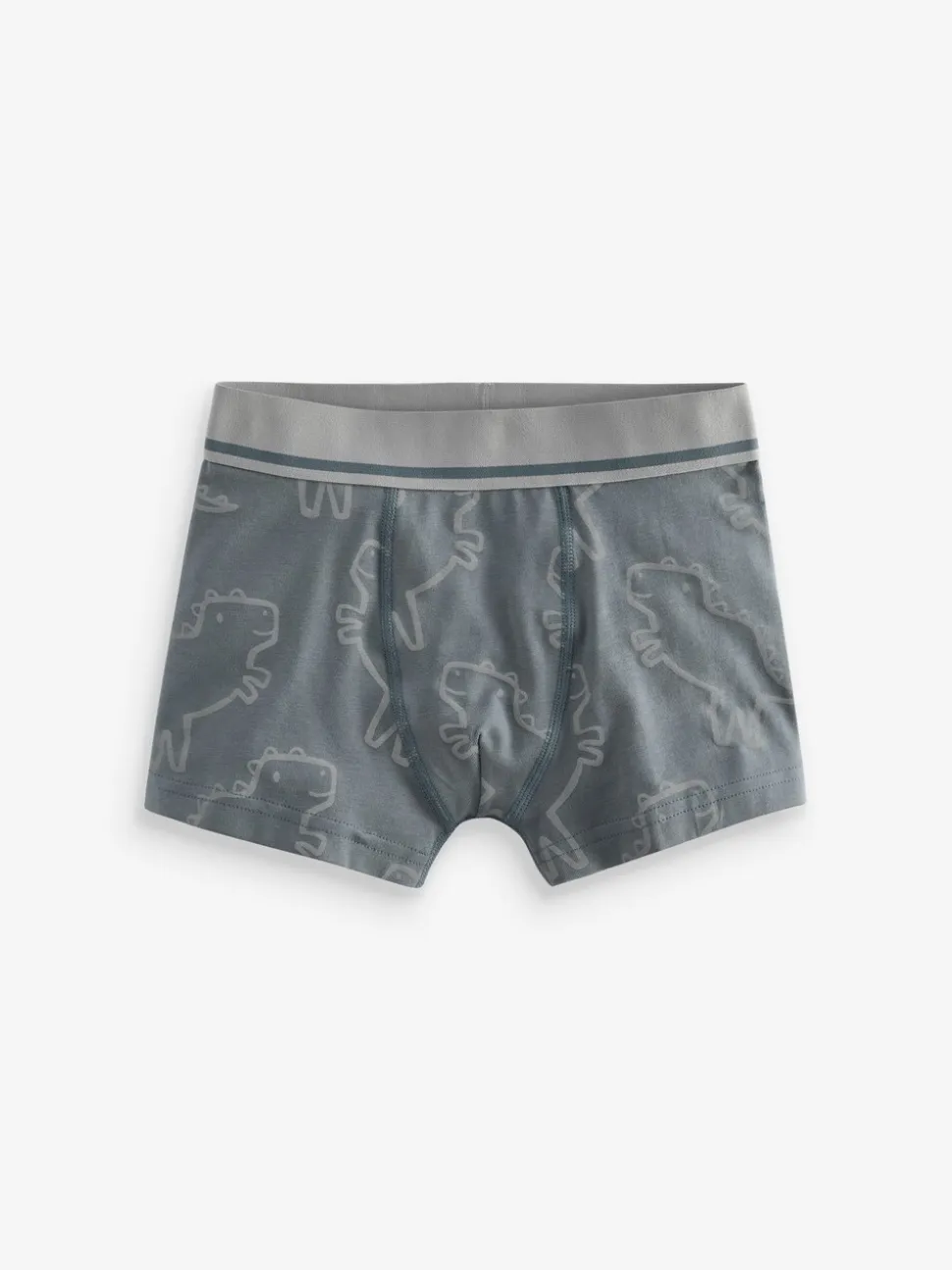Lijntjes en dinoprint - Junior patroon zwembroeken 5 set (1,5-16jr)