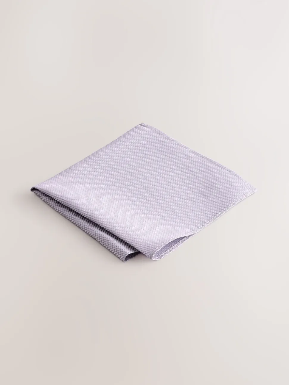 Lila - Set met textuurrijke stropdas en pochet