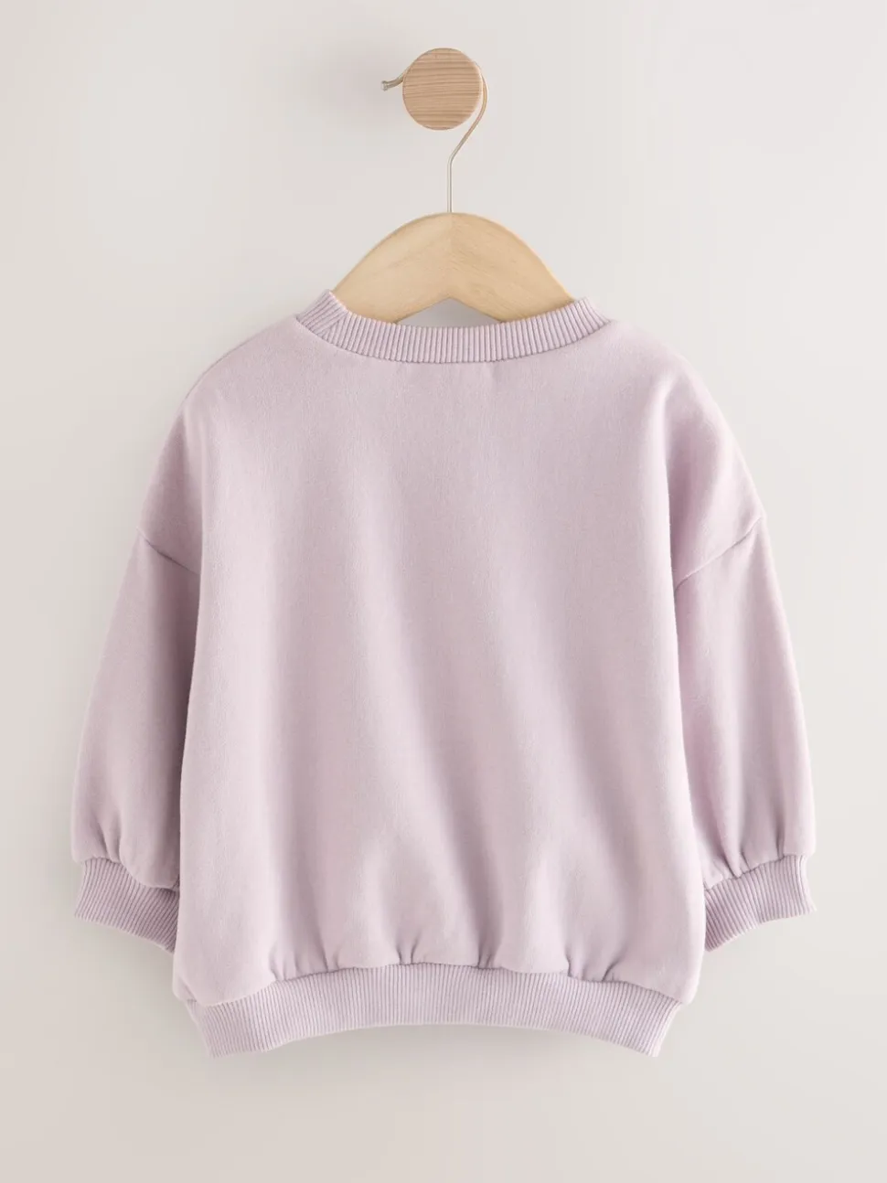 Lila Paarse Sister - Sweatshirt met ronde hals (3 mnd-7 jr)