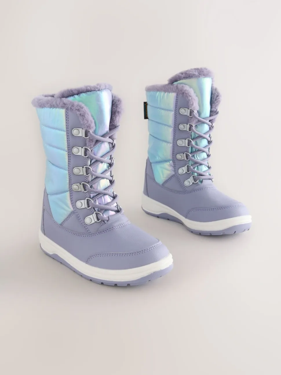 Lilac Purple Iridescent - Waterdichte snowboots