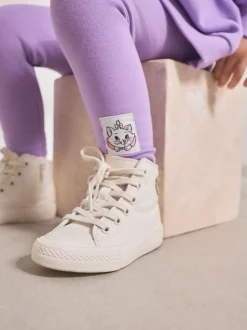 Lila-paars - Disney Aristocats sweatshirt en legging set (3mnd-7jr)