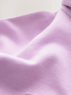 Lila-paars - Hoodie met ritssluiting (3 mnd-7 jr)