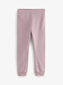 Lila-paars - Thermische leggings (2-16jaar)