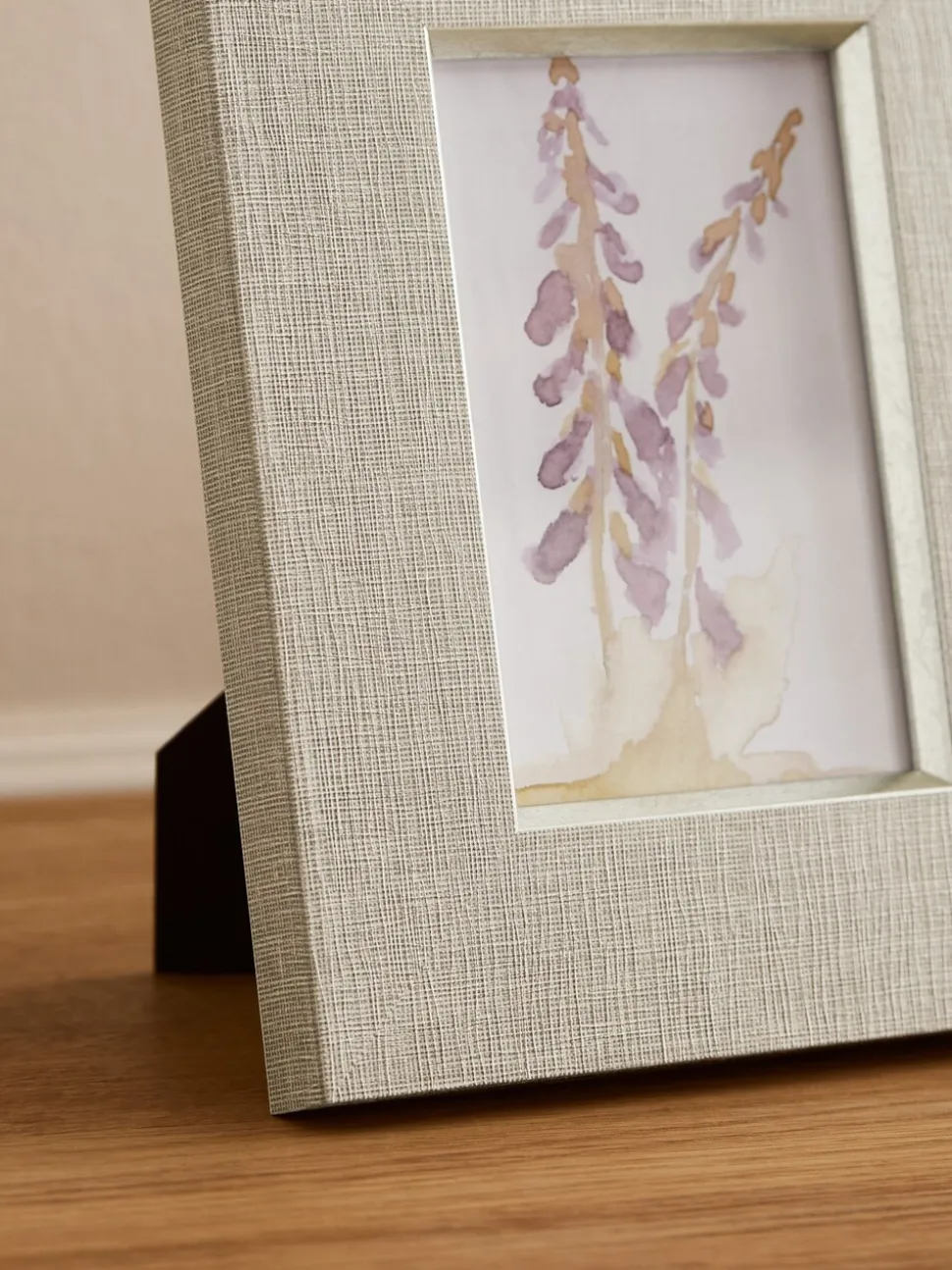 Linen Effect Photo Frame