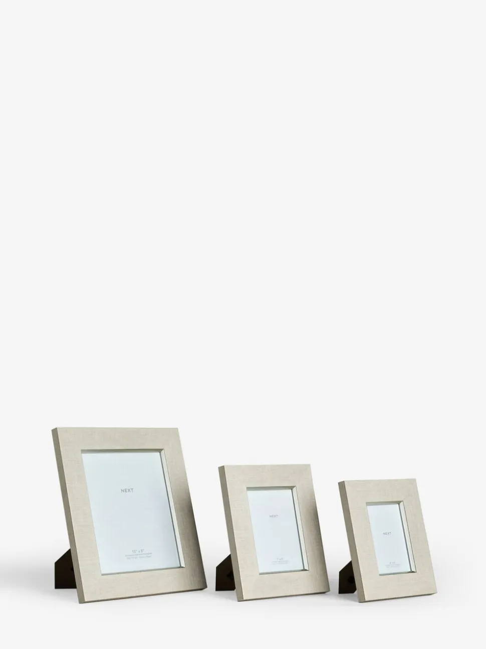 Linen Effect Photo Frame