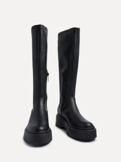 Linzi Bruna Platform High Leg Stretch Boots