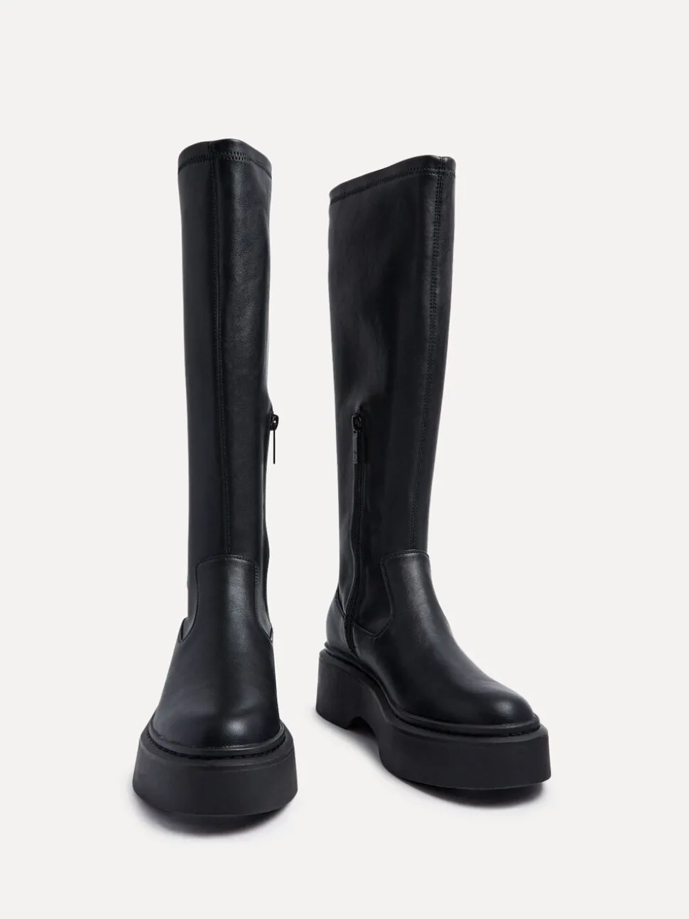 Linzi Bruna Platform High Leg Stretch Boots