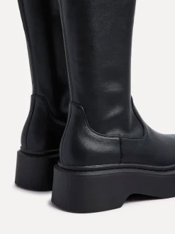 Linzi Bruna Platform High Leg Stretch Boots