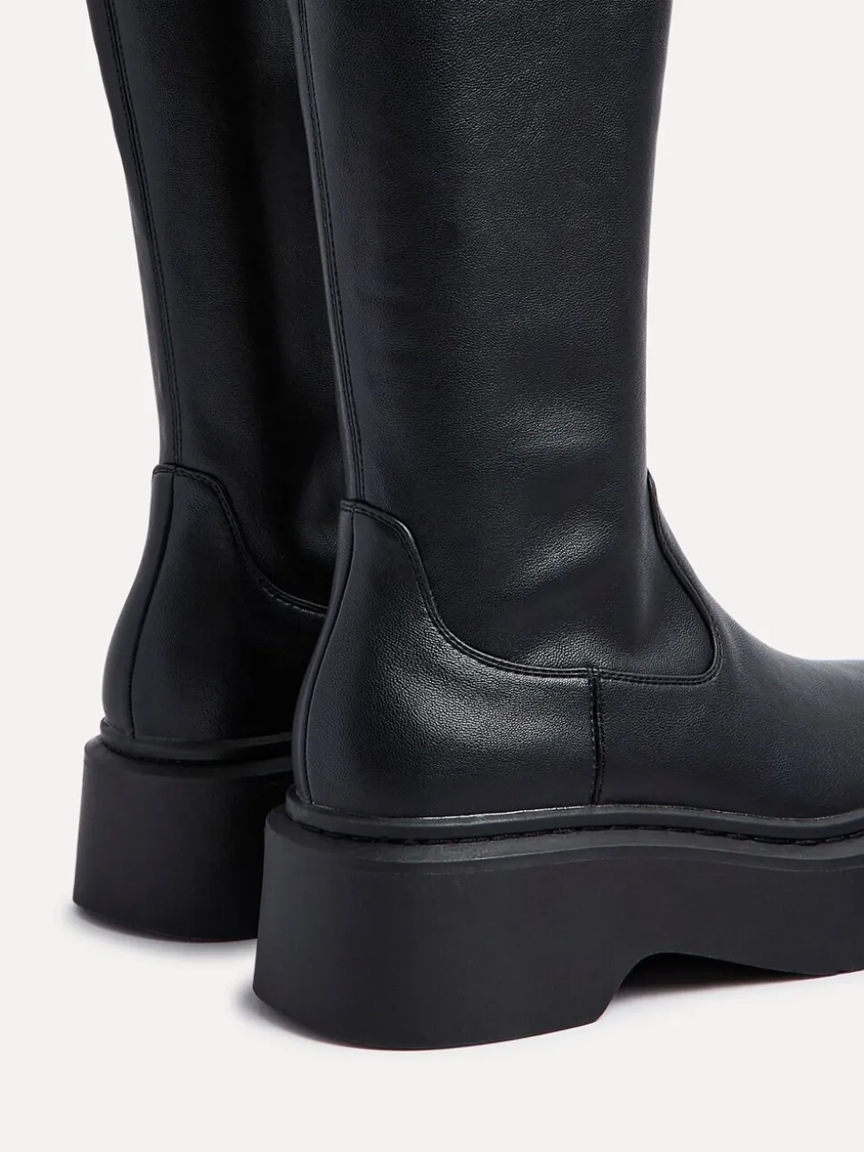 Linzi Bruna Platform High Leg Stretch Boots