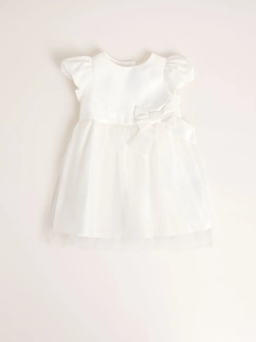 Lipsy - Feestelijke babyjurk met pofmouwen (0mnd-5jr)