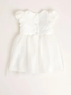 Lipsy - Feestelijke babyjurk met pofmouwen (0mnd-5jr)