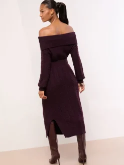 Lipsy Cable Knit Co Ord Midi Skirt