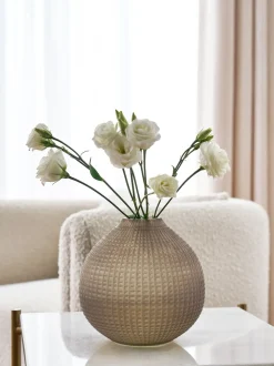 Lipsy Carved Glass Stem Vase