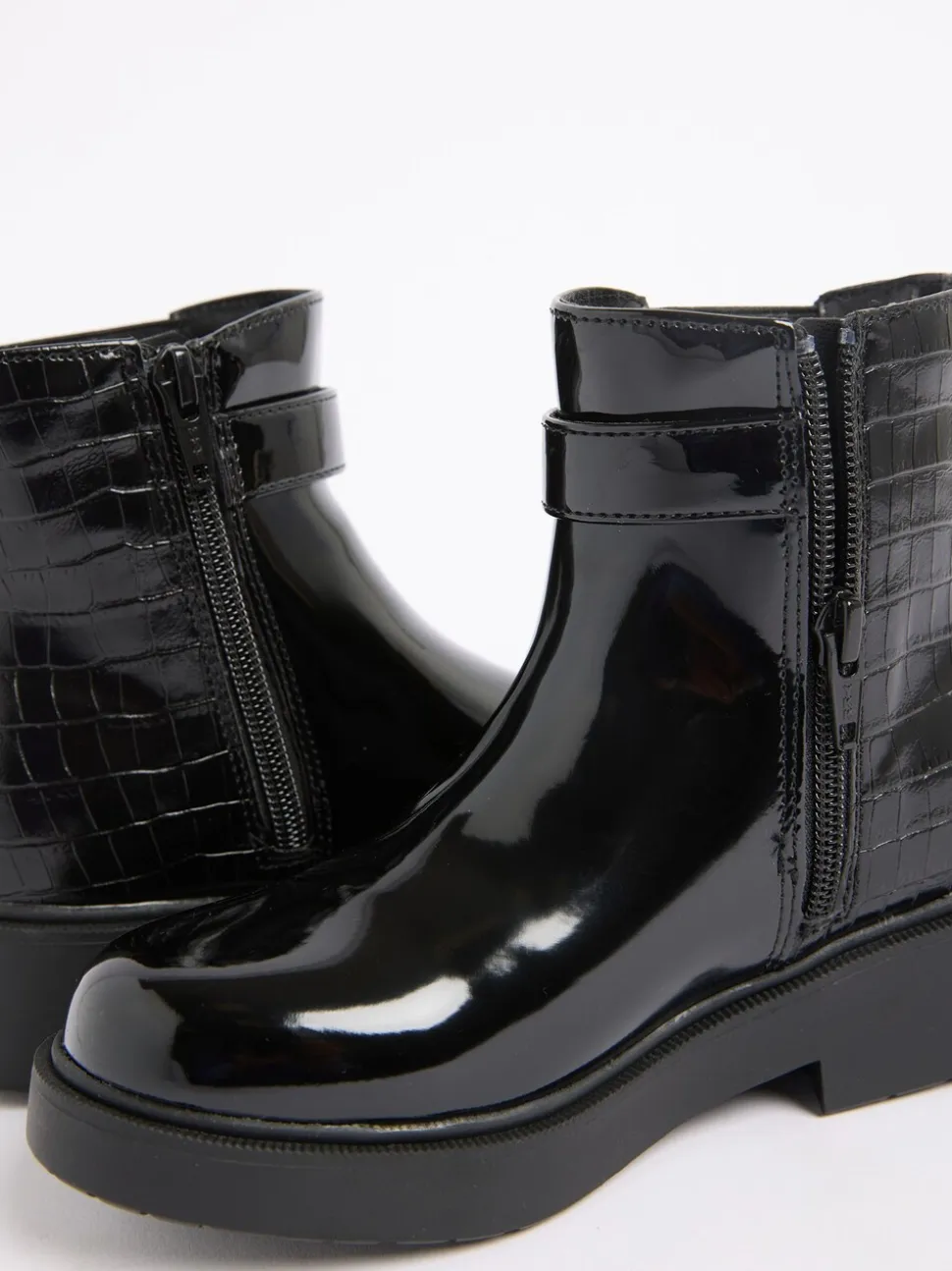 Lipsy Chelsea Boots met imitatiekrokodileffect
