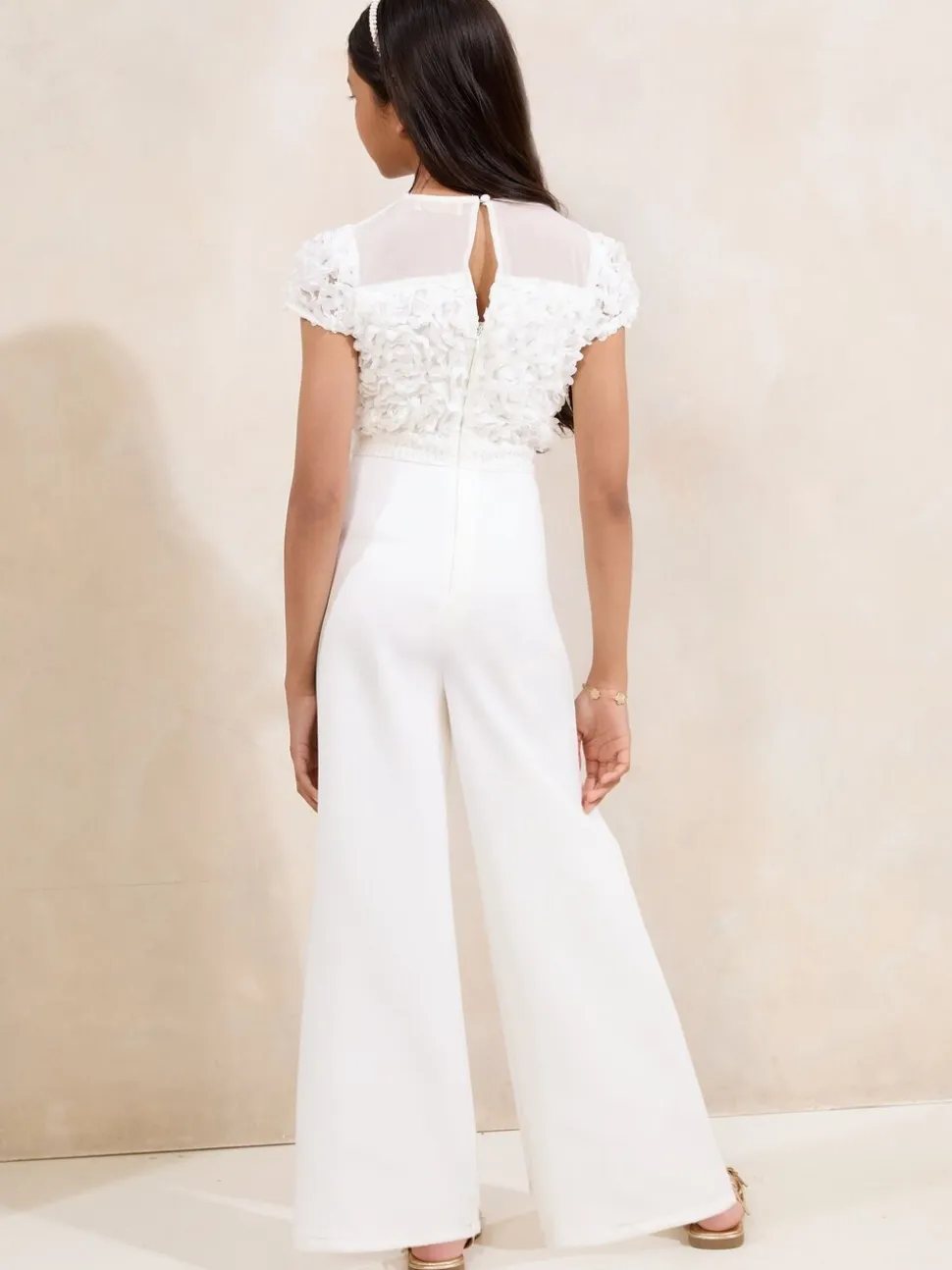 Lipsy 3D Bloemen 2-in-1 Gelegenheidsjumpsuit (5-16jr)