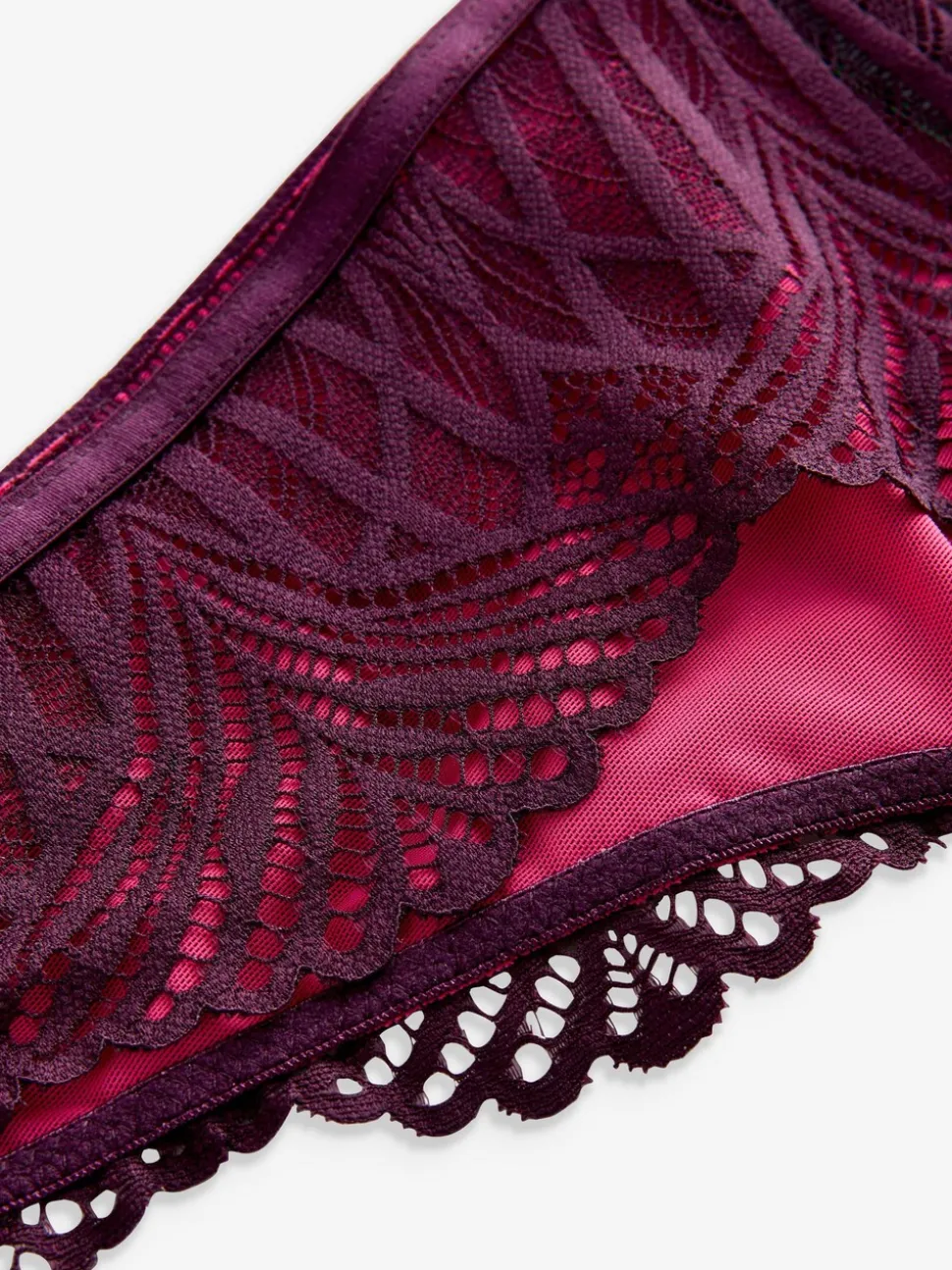 Lipsy Geo Lace Knickers