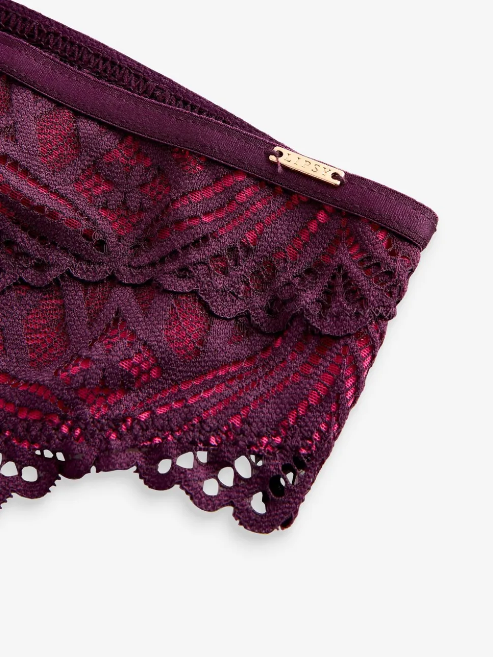 Lipsy Geo Lace Knickers
