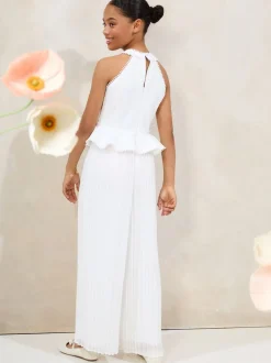 Lipsy peplum gelegenheidsjumpsuit (5-16jr)