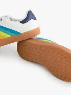 Little Bird by Jools Oliver Gum Sole sneakers met regenboogstrepen