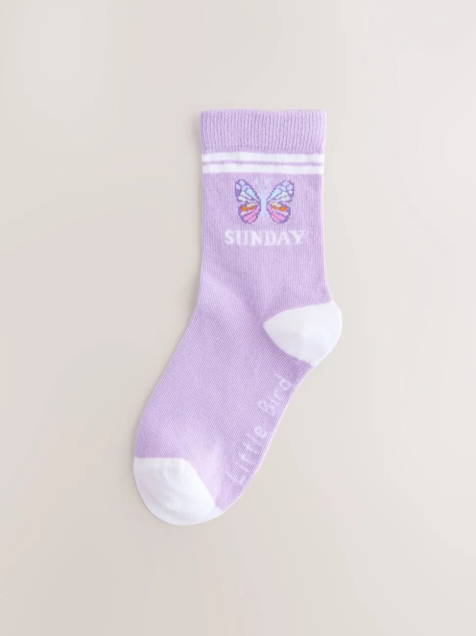 Little Bird by Jools Oliver Pastel Rainbow Days Of The Week Socks 7 Pack