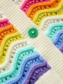 Little Bird by Jools Oliver 100% katoenen vest met golvende strepen