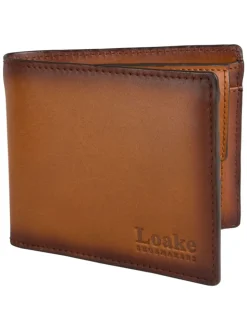Loake Barclay anti-scan portemonnee van leer