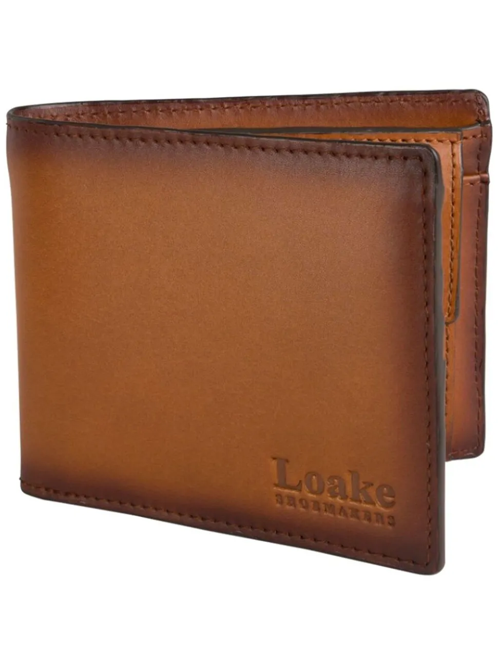 Loake Barclay anti-scan portemonnee van leer