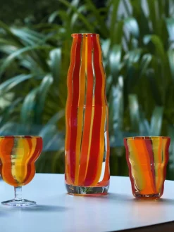 LSA International Folk Carafe Glass 1L