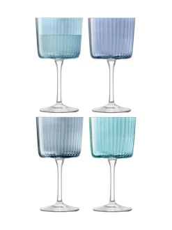LSA International Gems Assorted Set van 250ml wijnglazen