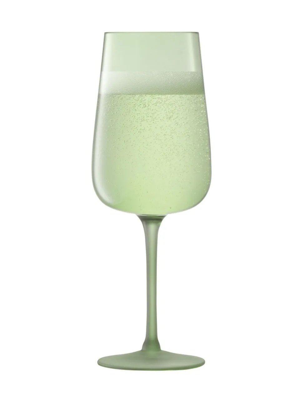 LSA International Set of 2 Arc Contrast Flute Glasses 280ml