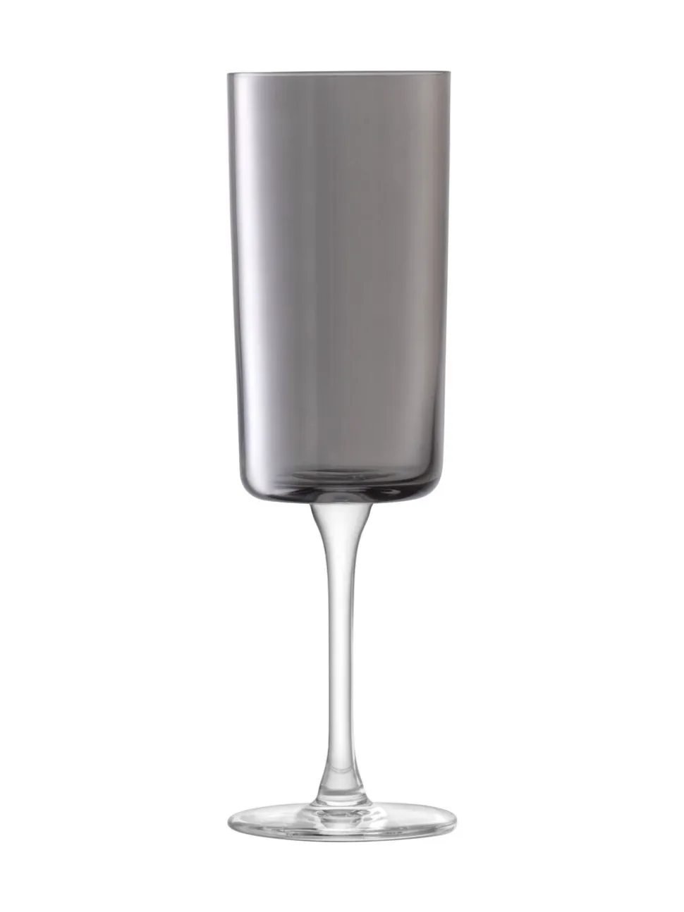 LSA International Set of 2 Lunar Champagne Flutes 210ml