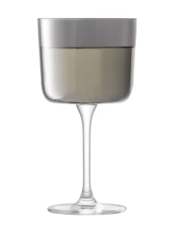 LSA International Set of 2 Lunar Wine Glasses 250ml