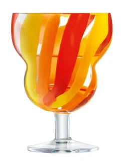 LSA International Set of 2 Folk Water Wine Glasses 230ml