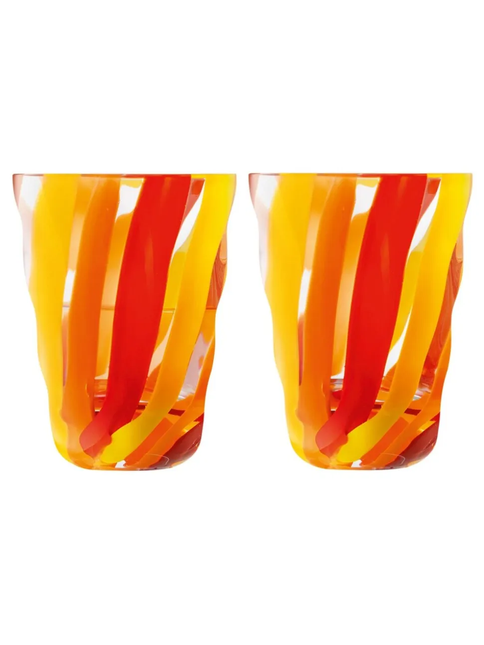 LSA International Set of 2 Folk Tumblers 280ml