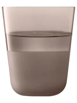 LSA International set van 2 Arc Contrast bekers van 380ml