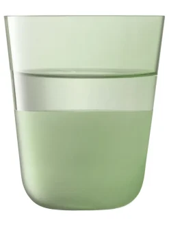 LSA International set van 2 Arc Contrast bekers van 380ml