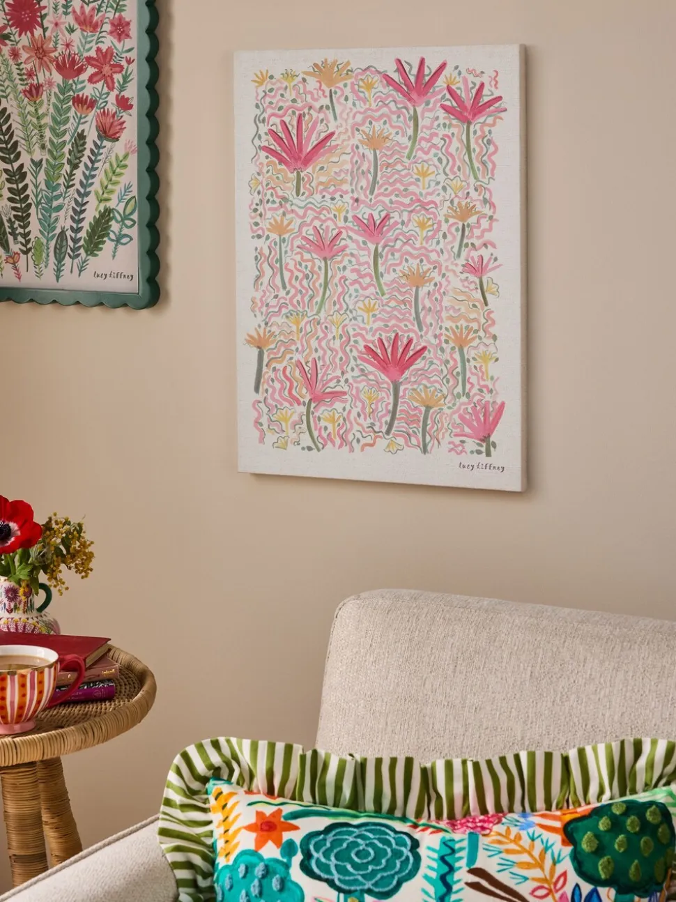 Lucy Tiffney Canvas Wall Art