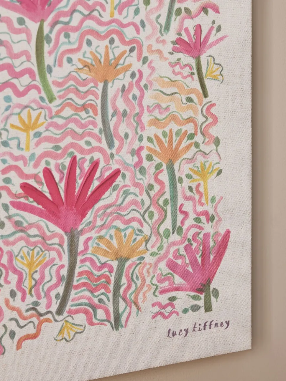 Lucy Tiffney Canvas Wall Art