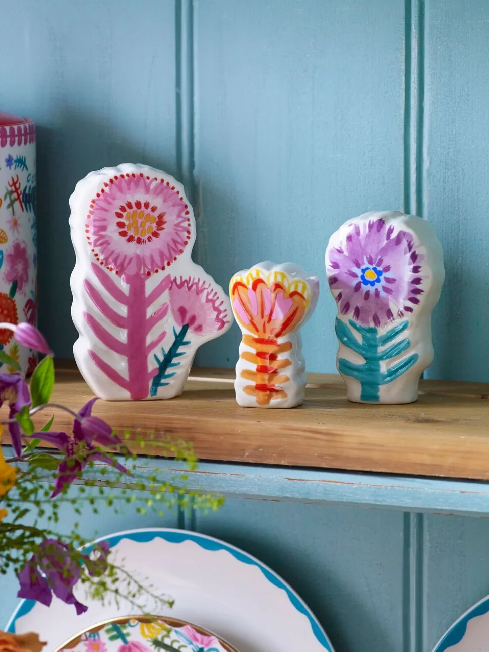Lucy Tiffney set van 3 decoraties