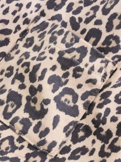 Luipaardprint - Babyjersey bretelbroeken en Bodysuits Set van 2 stuks (0maanden -3jaar)