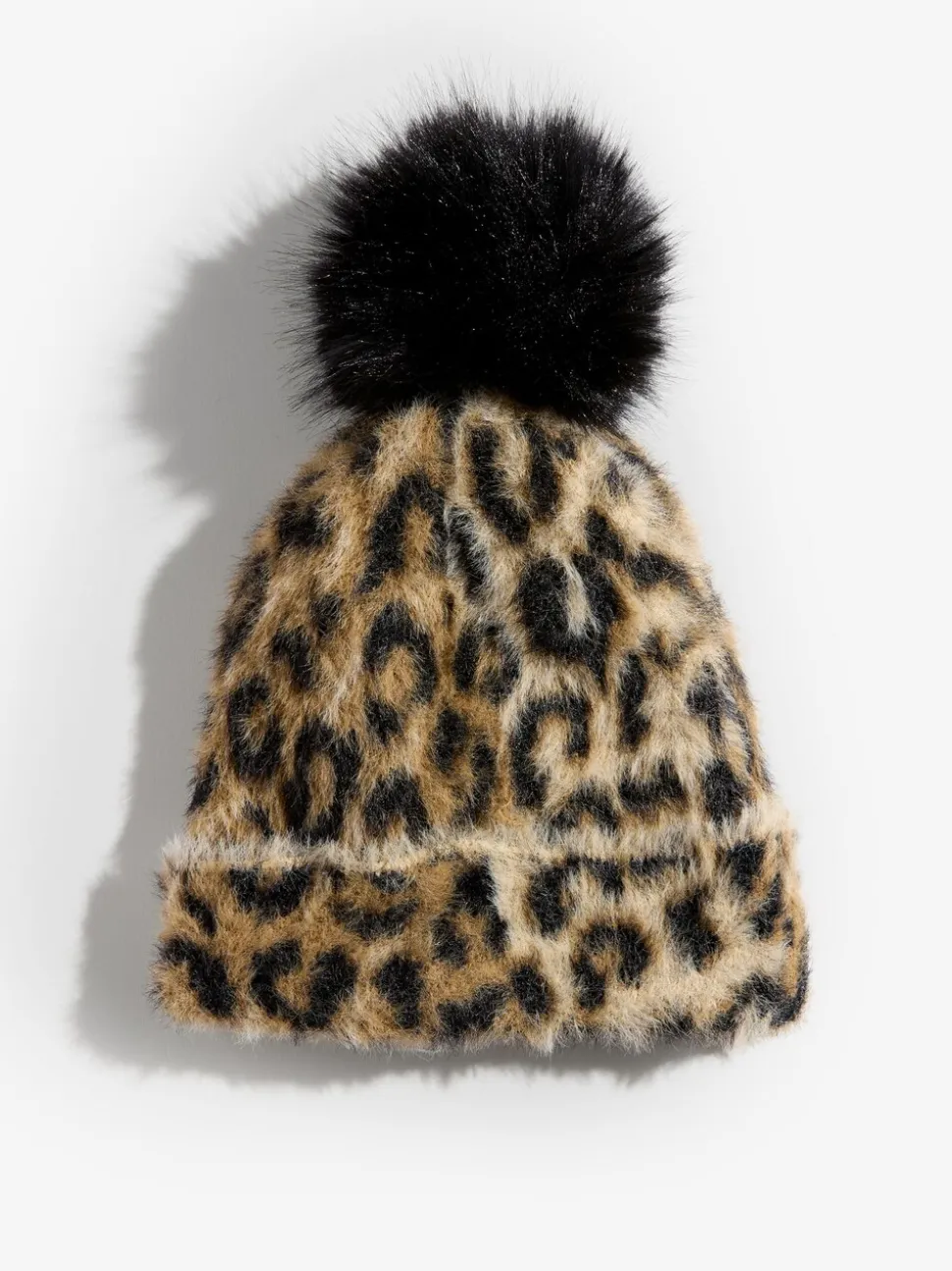 Luipaardprint - Love & Roses Cosy Pom Hat