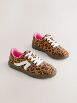 Luipaardprint - Retro sneakers