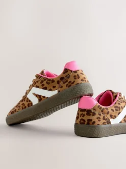 Luipaardprint - Retro sneakers